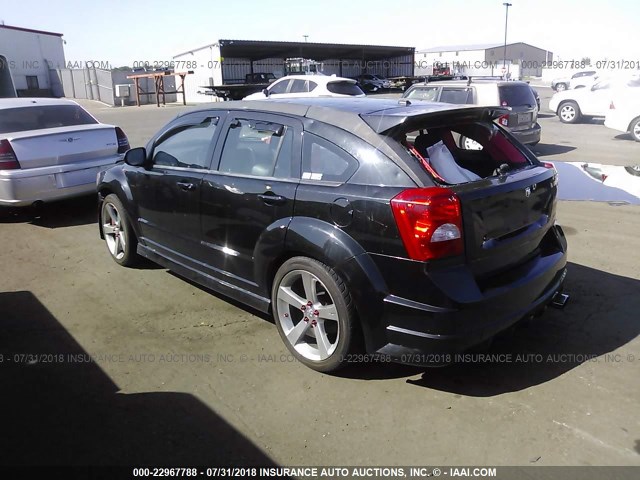 1B3HB68F18D690663 - 2008 DODGE CALIBER SRT-4 BLACK photo 3