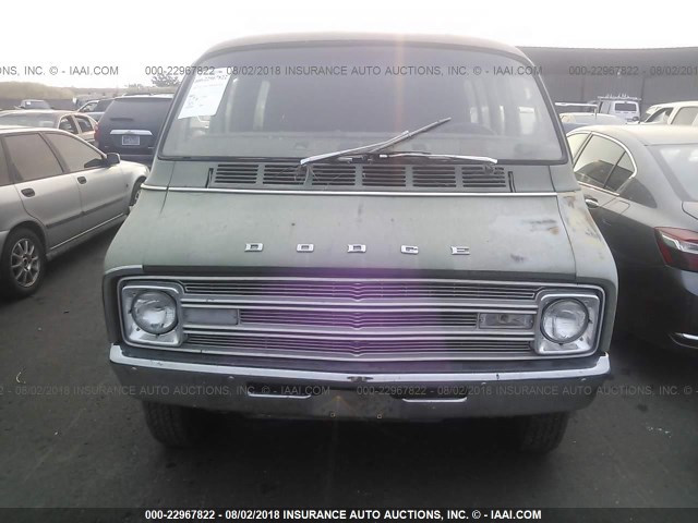 B36BD7X209367 - 1977 DODGE VAN GREEN photo 6