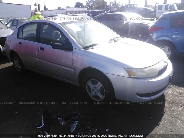 1G8AF52F04Z195997 - 2004 SATURN ION LEVEL 1 SILVER photo 1