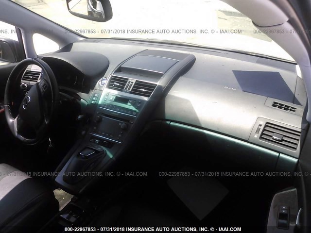 JTHBB1BAXA2010800 - 2010 LEXUS HS 250H GRAY photo 5