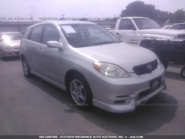 2T1KR32E13C062591 - 2003 TOYOTA COROLLA MATRIX XR SILVER photo 1