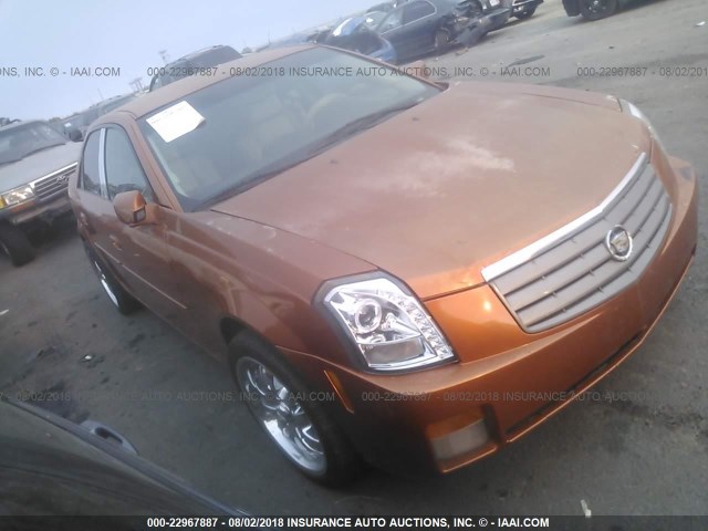 1G6DM57N830147307 - 2003 CADILLAC CTS ORANGE photo 1
