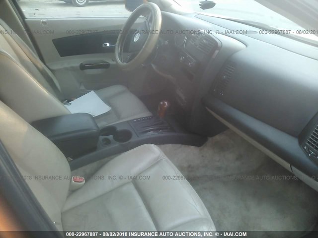 1G6DM57N830147307 - 2003 CADILLAC CTS ORANGE photo 5