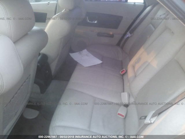 1G6DM57N830147307 - 2003 CADILLAC CTS ORANGE photo 8