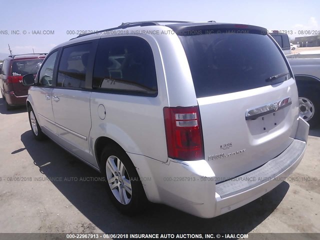 2D8HN54X48R841752 - 2008 DODGE GRAND CARAVAN SXT SILVER photo 6