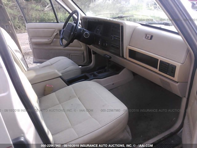 1J4FJ68S6TL122357 - 1996 JEEP CHEROKEE SPORT/CLASSIC თაფლისფერი ფოტო 5