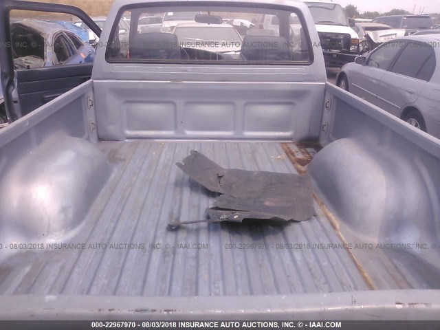 JT4RN01PXL7028355 - 1990 TOYOTA PICKUP 1/2 TON SHORT WHEELBASE DLX BLUE photo 8