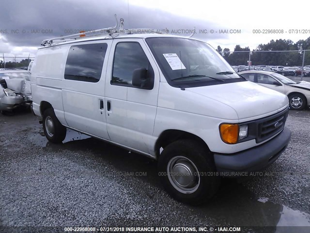 1FTNE24LX6DA26226 - 2006 FORD ECONOLINE E250 VAN WHITE photo 1