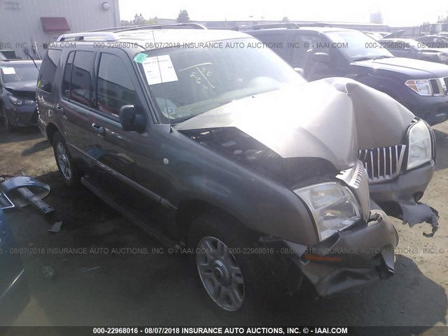 4M2DU86K13ZJ54109 - 2003 MERCURY MOUNTAINEER  GRAY photo 1