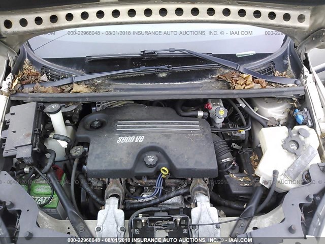 1GNDU23147D147292 - 2007 CHEVROLET UPLANDER LS თაფლისფერი ფოტო 10