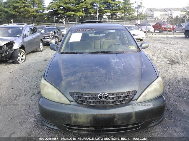 4T1BE32K32U598909 - 2002 TOYOTA CAMRY LE/XLE/SE Yaşıl foto 6