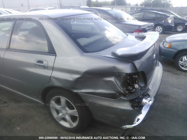 JF1GD67646H518063 - 2006 SUBARU IMPREZA 2.5I GRAY photo 6