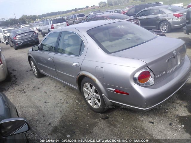 JN1DA31A72T303319 - 2002 NISSAN MAXIMA GLE/SE SILVER photo 2