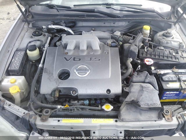 JN1DA31A72T303319 - 2002 NISSAN MAXIMA GLE/SE SILVER photo 9