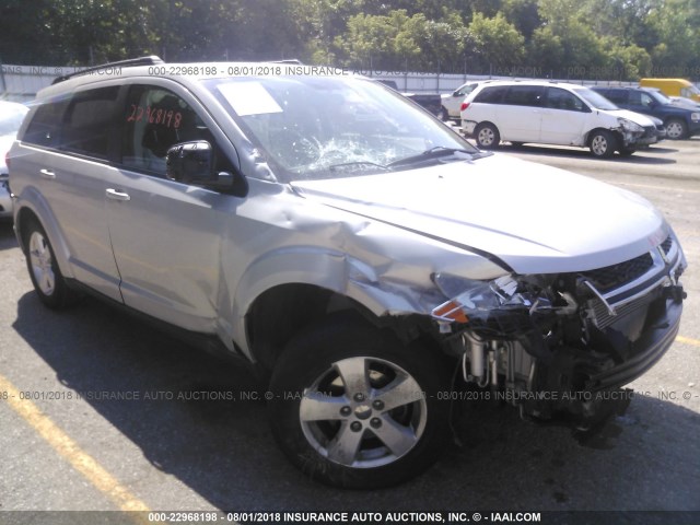 3C4PDCBGXCT164474 - 2012 DODGE JOURNEY SXT SILVER photo 1