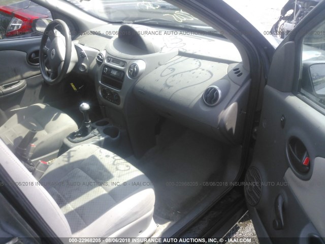 1G8AZ52F55Z151714 - 2005 SATURN ION LEVEL 2 灰色 照片 5