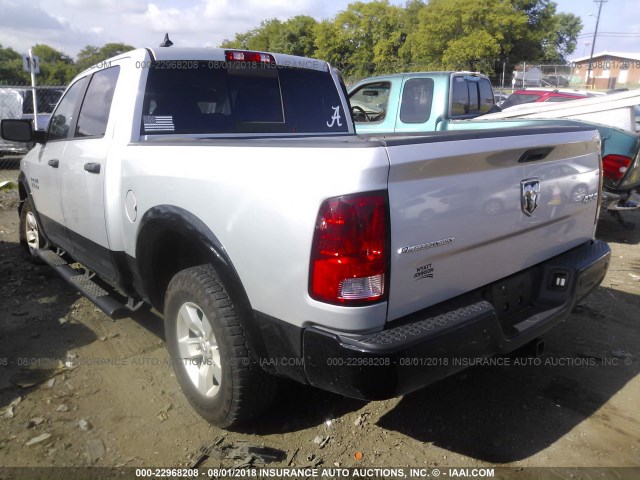 1C6RR7LG3ES168541 - 2014 RAM 1500 SLT SILVER photo 3