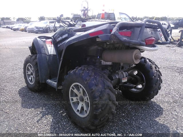 3JBEKLK139J000578 - 2009 CAN-AM OUTLANDER 500 XT BLACK photo 3