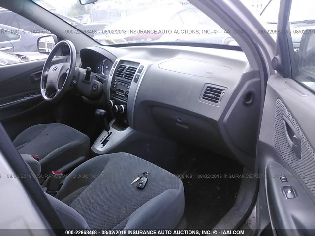 KM8JN12D86U302614 - 2006 HYUNDAI TUCSON GLS/LIMITED 银色 照片 5