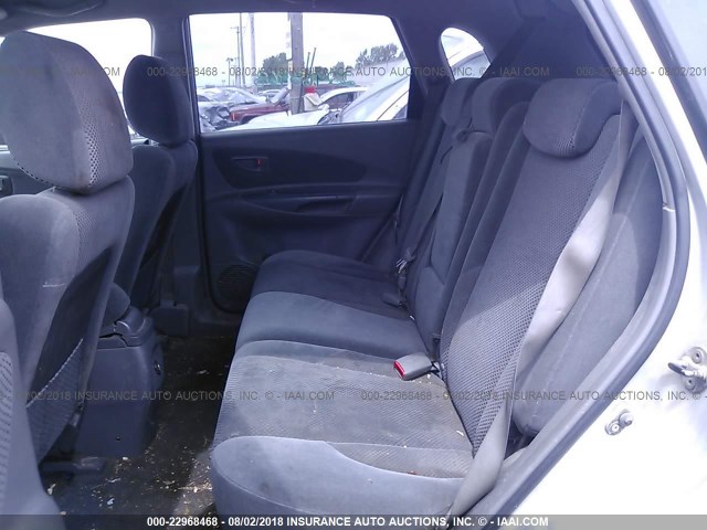KM8JN12D86U302614 - 2006 HYUNDAI TUCSON GLS/LIMITED 银色 照片 8