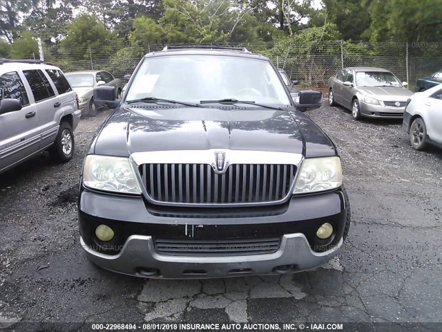 5LMFU28R44LJ22676 - 2004 LINCOLN NAVIGATOR BLACK photo 6