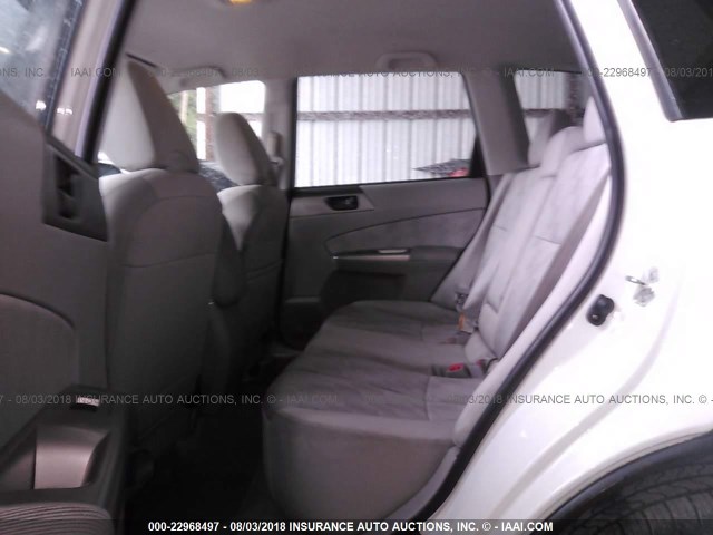 JF2SH6BC2AH792443 - 2010 SUBARU FORESTER XS Ақ фото 8