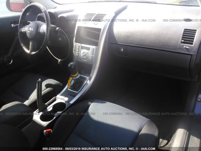 JTKDE177570216134 - 2007 TOYOTA SCION TC 蓝色 照片 5