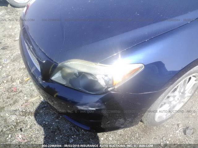 JTKDE177570216134 - 2007 TOYOTA SCION TC 蓝色 照片 6
