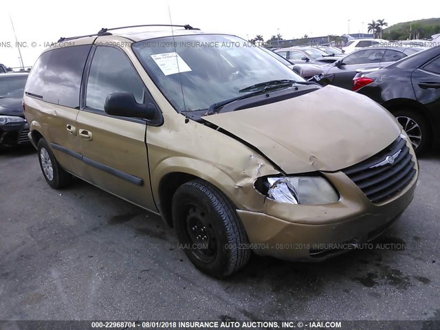 1C4GP45R65B339866 - 2005 CHRYSLER TOWN & COUNTRY  BEIGE photo 1