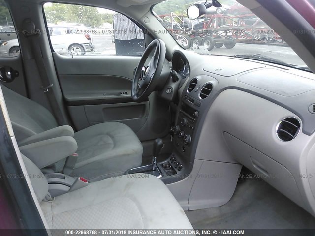 3GNDA13D46S608759 - 2006 CHEVROLET HHR LS ბურგუნდია ფოტო 5