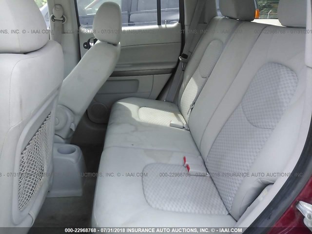 3GNDA13D46S608759 - 2006 CHEVROLET HHR LS ბურგუნდია ფოტო 8