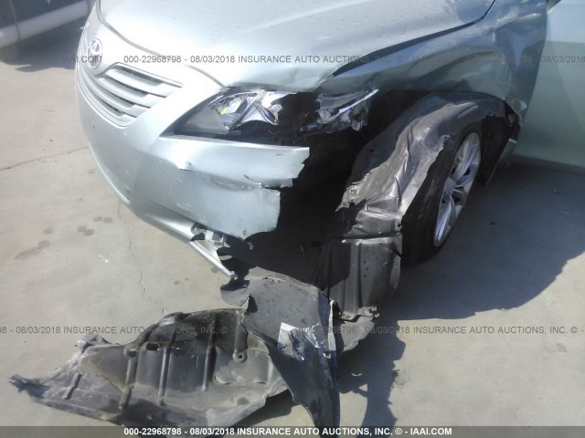 4T1BE46K79U808079 - 2009 TOYOTA CAMRY SE/LE/XLE 绿色 照片 6