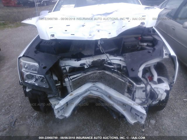 2GKALYEK6D6100058 - 2013 GMC TERRAIN DENALI WHITE photo 6