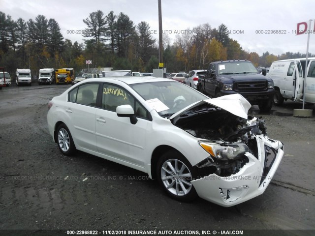 JF1GJAB6XCH025504 - 2012 SUBARU IMPREZA PREMIUM TAN photo 1