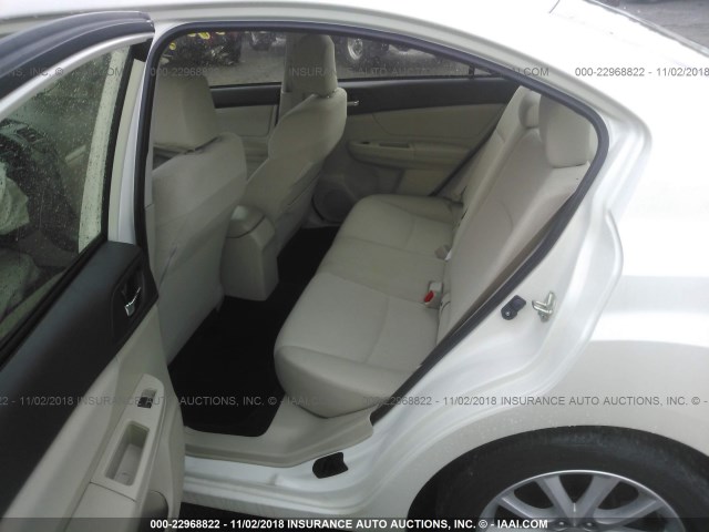 JF1GJAB6XCH025504 - 2012 SUBARU IMPREZA PREMIUM TAN photo 8