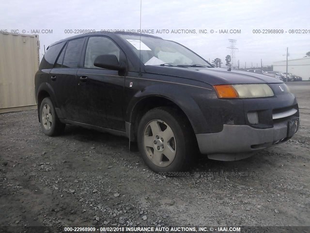 5GZCZ634X4S808613 - 2004 SATURN VUE BLACK photo 1