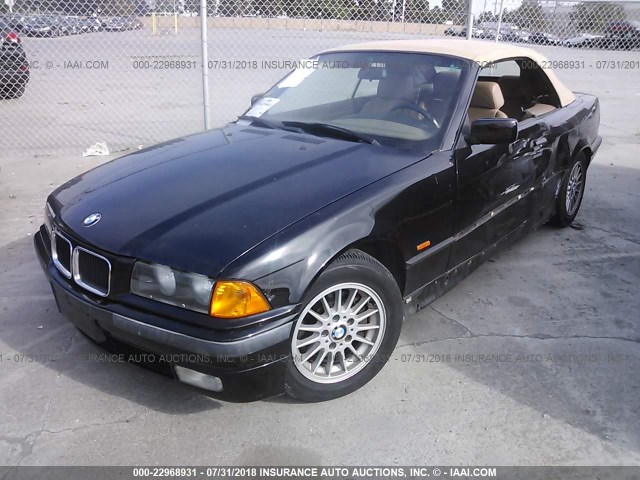 WBABJ7335XEA19502 - 1999 BMW 323 IC BLACK photo 2