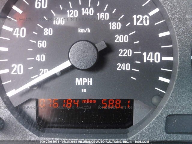 WBABJ7335XEA19502 - 1999 BMW 323 IC BLACK photo 7