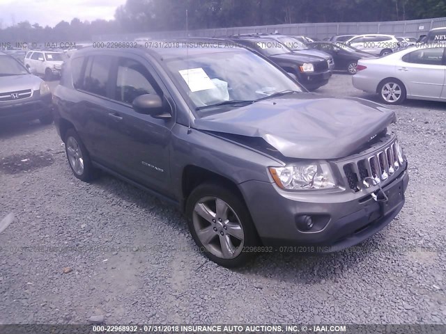 1C4NJDCB8DD248230 - 2013 JEEP COMPASS LIMITED GRAY photo 1