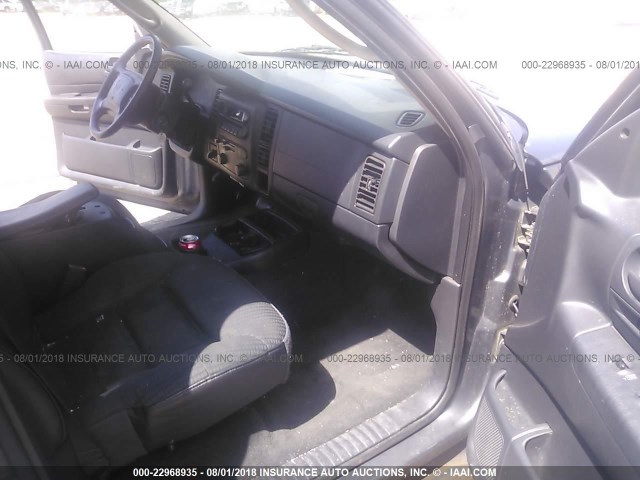 1D4HS38N13F578983 - 2003 DODGE DURANGO SPORT GRAY photo 5