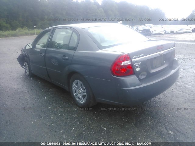 1G1ZS58F87F109913 - 2007 CHEVROLET MALIBU LS Boz foto 3