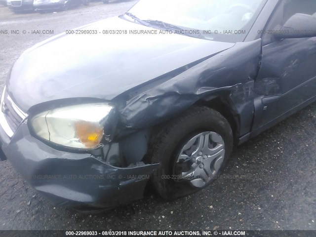 1G1ZS58F87F109913 - 2007 CHEVROLET MALIBU LS Boz foto 6