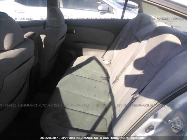 1N4AL11D25N405439 - 2005 NISSAN ALTIMA S/SL GRAY photo 8