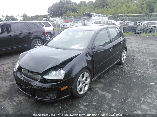 WVWHD71K29W114009 - 2009 VOLKSWAGEN GTI BLACK photo 2