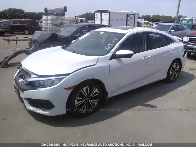 19XFC1F76HE011616 - 2017 HONDA CIVIC EXL 白色 照片 2