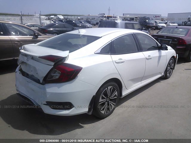 19XFC1F76HE011616 - 2017 HONDA CIVIC EXL 白色 照片 4