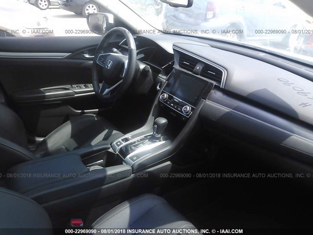 19XFC1F76HE011616 - 2017 HONDA CIVIC EXL 白色 照片 5