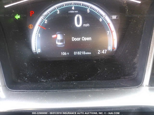 19XFC1F76HE011616 - 2017 HONDA CIVIC EXL 白色 照片 7