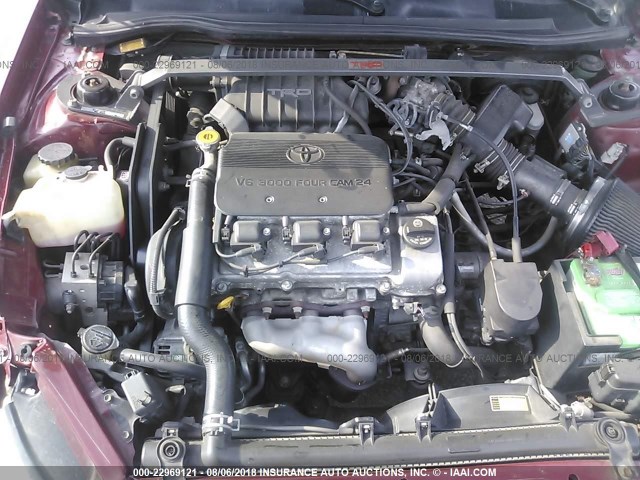 2T1CF28P5XC197658 - 1999 TOYOTA CAMRY SOLARA SE/SLE Qırmızı foto 10