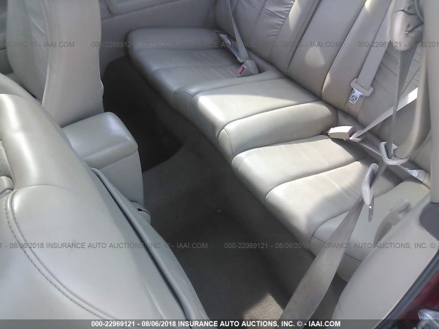 2T1CF28P5XC197658 - 1999 TOYOTA CAMRY SOLARA SE/SLE Qırmızı foto 8